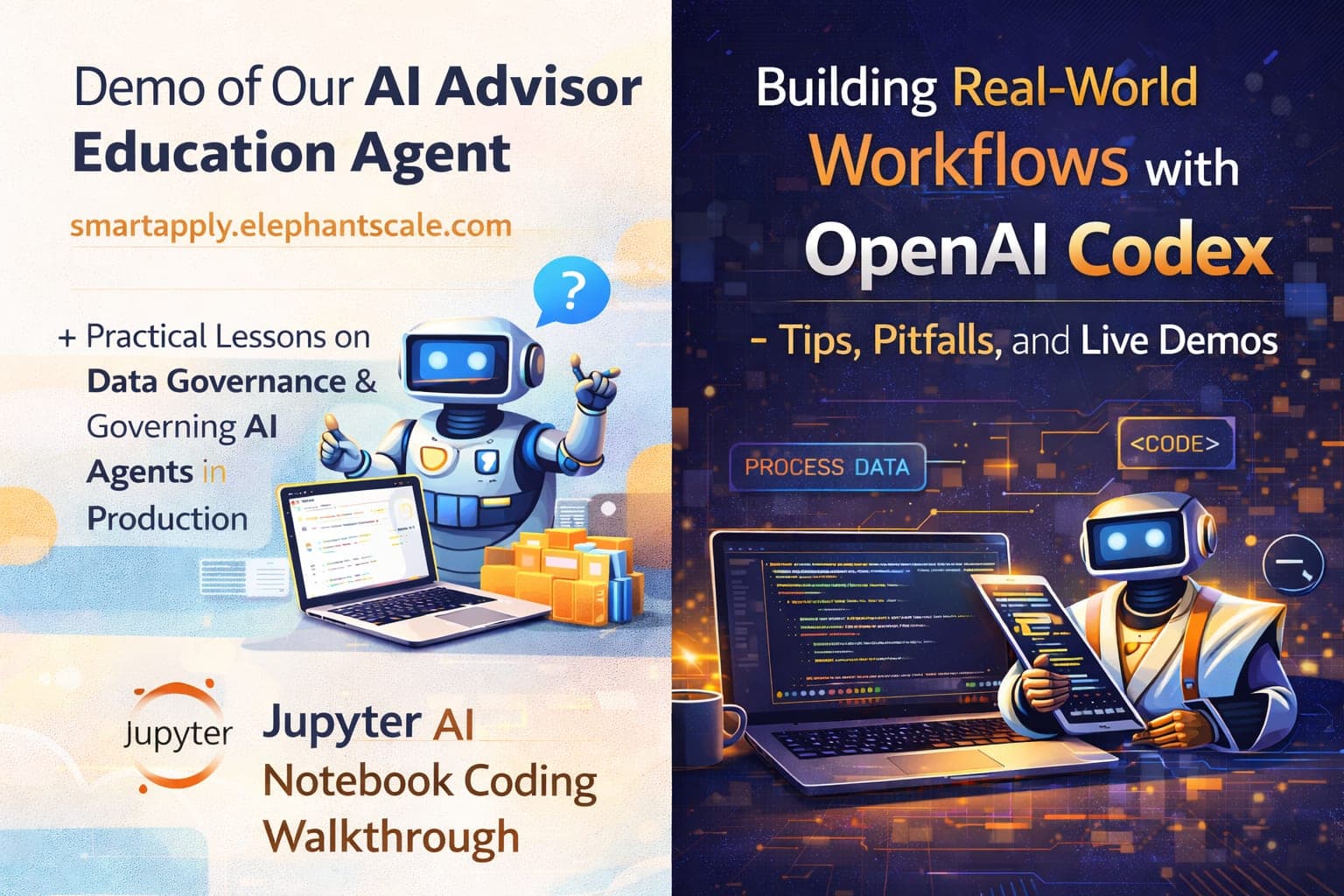 Thumbnail for We Built an AI Education Advisor | Governing AI Agents | Jupyter AI Coding Demo