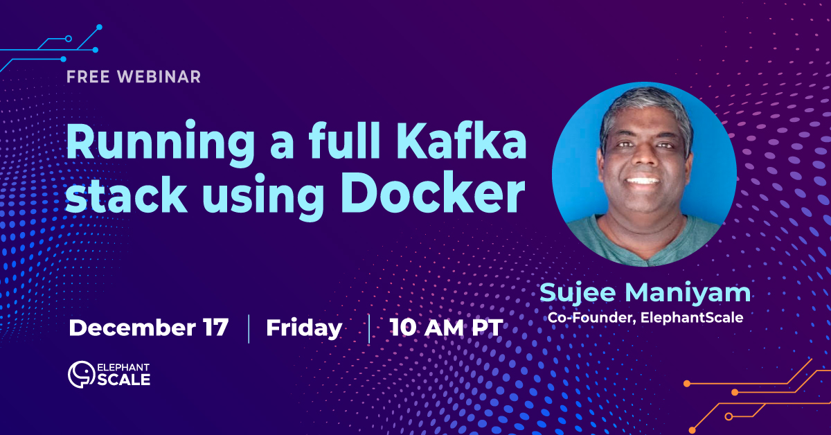 Running a full kafka stack using Docker